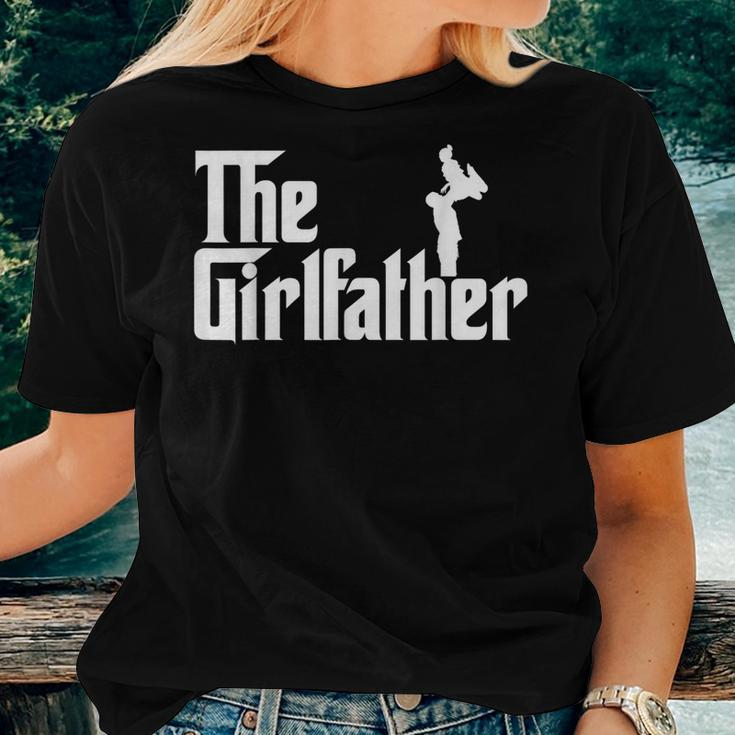 The Girl Father Dad Of Girls Best Father's Day Women T-shirt Gifts for Her