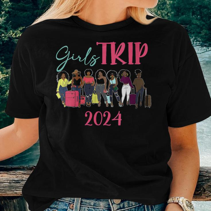 Girls Trip Black Queen Melanin African American Pride Women T-shirt Gifts for Her
