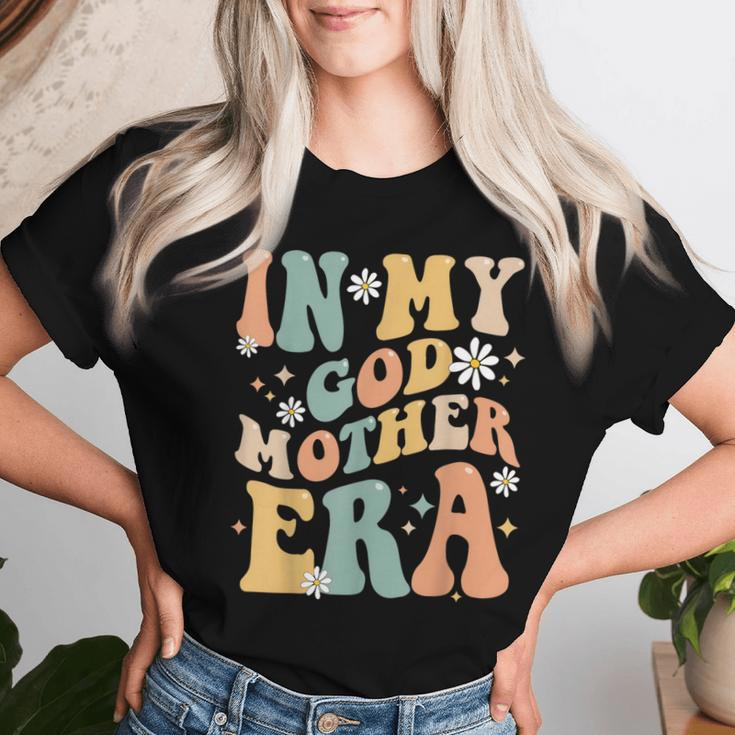 In My Godmother Era Lover Groovy Retro Mom Women T-shirt Gifts for Her