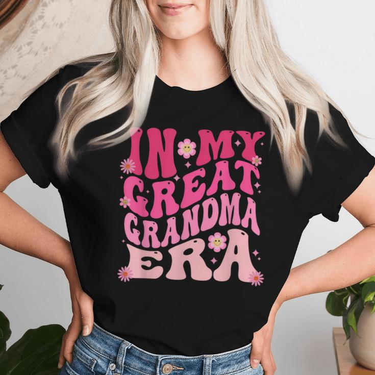 In My Grammy Era Baby Announcement Grandma Mother's Day Women T-shirt Gifts for Her