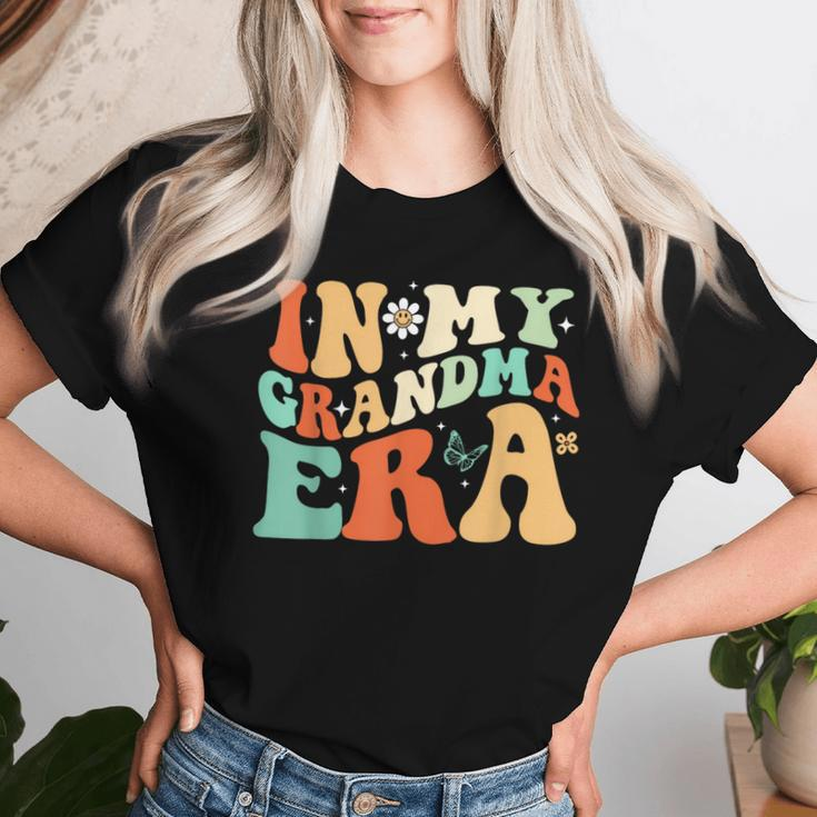 In My Grandma Era Baby Announcement Women T-shirt Gifts for Her