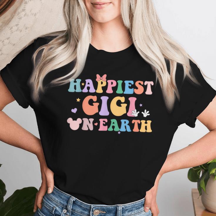 Happiest Gigi On Earth Family Matching Vacation Trip Group Women T-shirt Gifts for Her