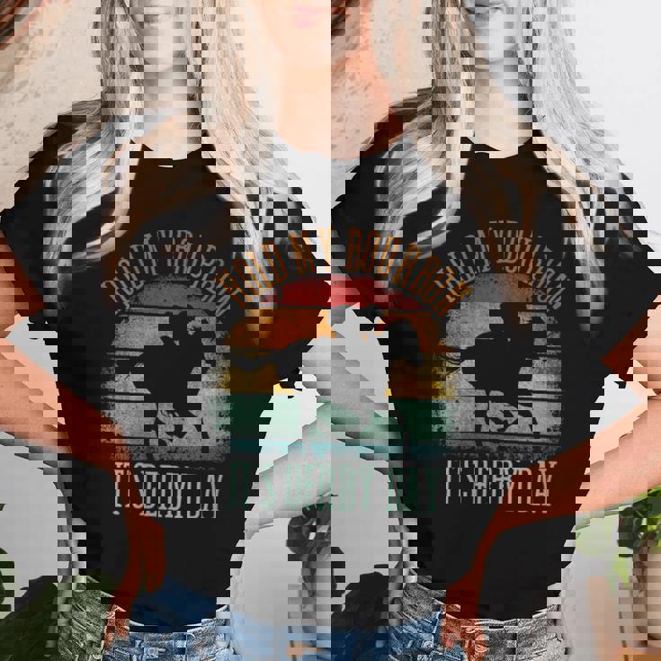 Hold My Bourbon It's Derby Day Kentucky Horse Racing Women T-shirt Gifts for Her Hold My Bourbon It's Derby Day Kentucky Horse Racing Women T-shirt Gifts for Her