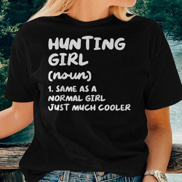 Hunting Girl Definition Women T-shirt Gifts for Her