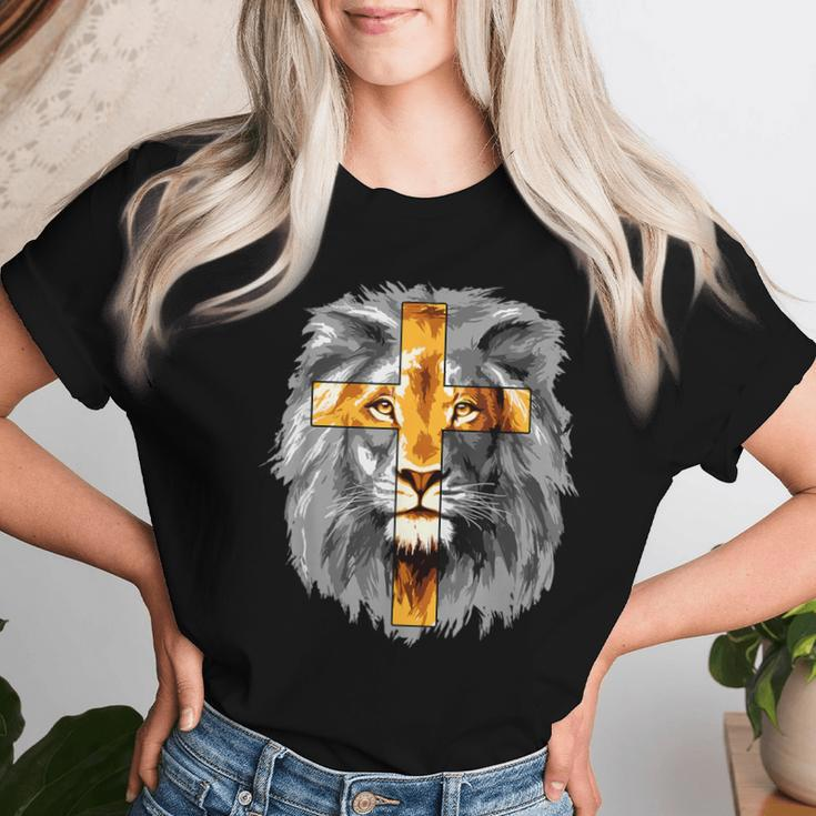 Jesus Cross Christian Faith Women Women T-shirt Gifts for Her