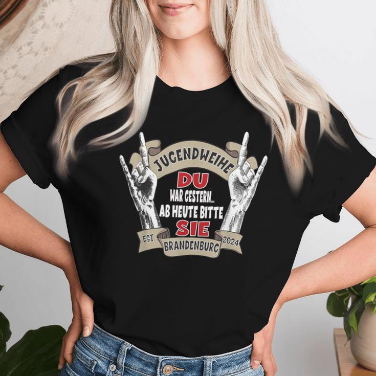 Jugendweihe 2024 Gästebuch Mädchen Jungen T-shirt Frauen Geschenke für Sie