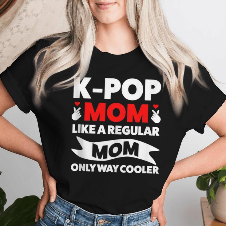 K-Pop Mom Like A Regular Mom Only Way Cooler Lgbt Gay Pride Women T-shirt Gifts for Her