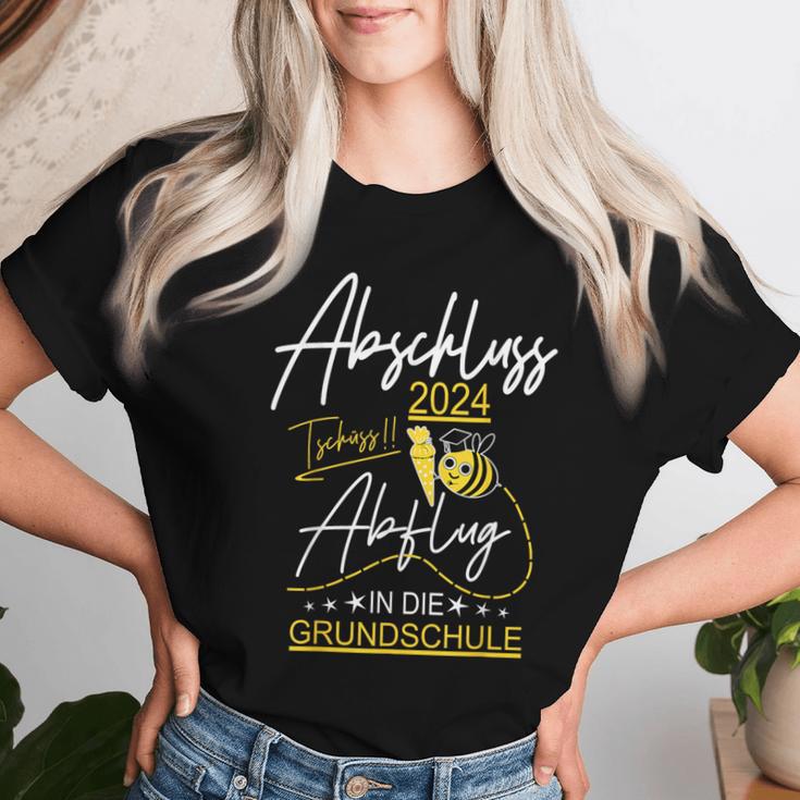 Kita Abschluss 2024 Abgänger Bee Departure Motif Outfit Fun T-shirt Frauen Geschenke für Sie