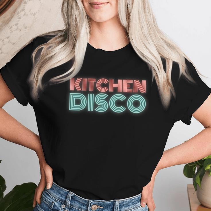 Kitchen Disco 70'S Disco Themed Vintage Retro Seventies Women T-shirt Gifts for Her