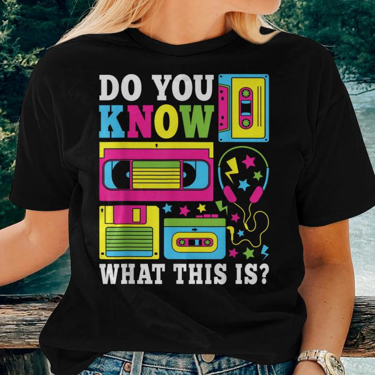 Do You Know What This Is 80S 90S Outfit Boys Girls Women T-shirt Gifts for Her