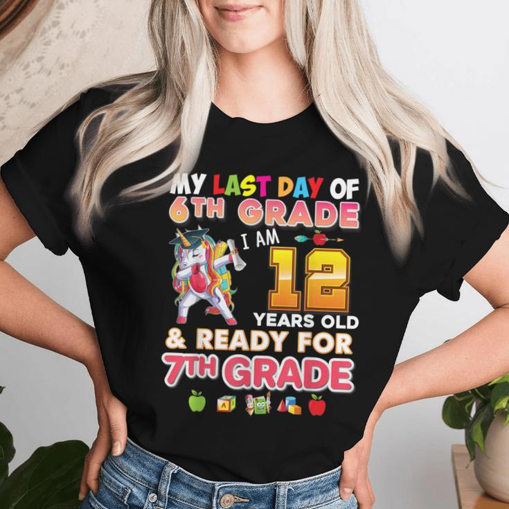 My Last Day Of 6Th Grade I Am 12 Years Old And Ready For 7Th Women T-shirt Gifts for Her