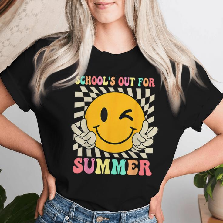 Last Day Of School Schools Out For Summer Teacher Kid Women T-shirt Gifts for Her