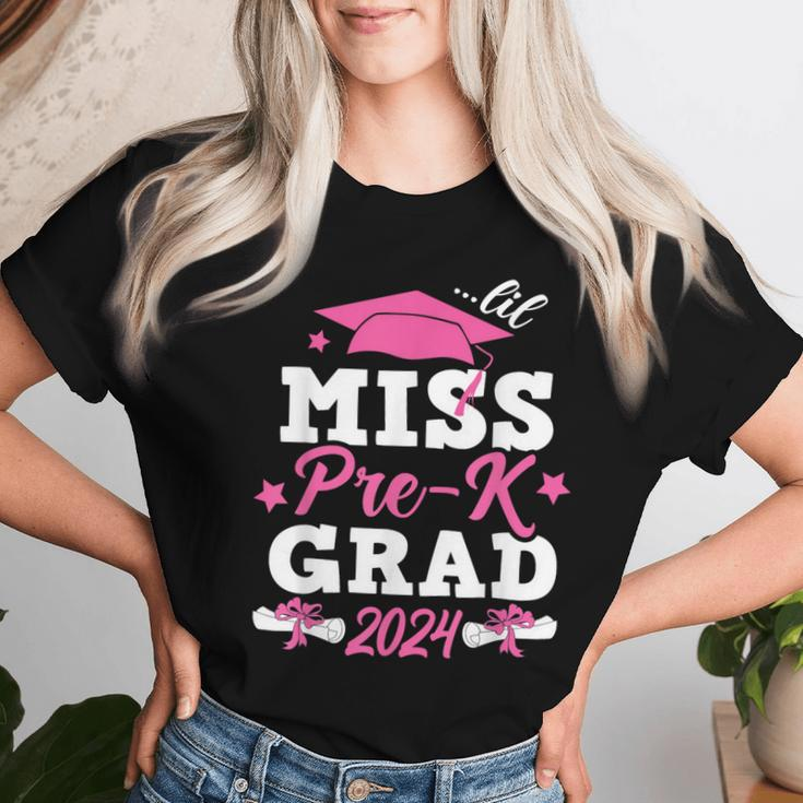 Lil Miss Pre-K Grad Last Day Of School Graduation Women T-shirt Gifts for Her