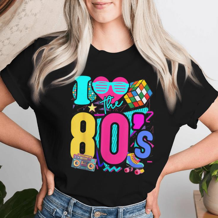 I Love The 80S Retro Vintage 80S Costume For 80S Women T-shirt Gifts for Her