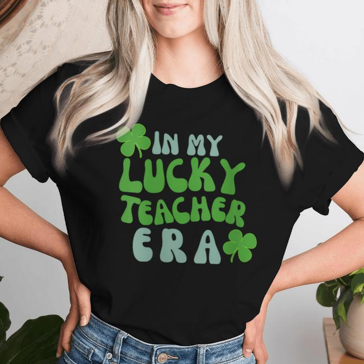 Lucky Teacher Era Women T-shirt Gifts for Her