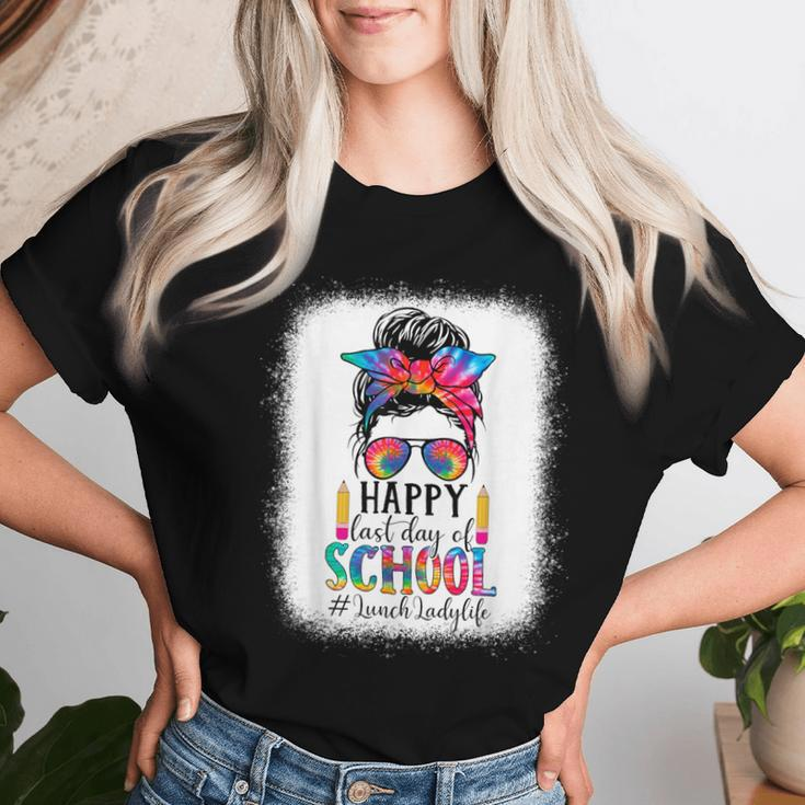 Lunch Lady Last Day Of School Teacher Womans School Girl Women T-shirt Gifts for Her