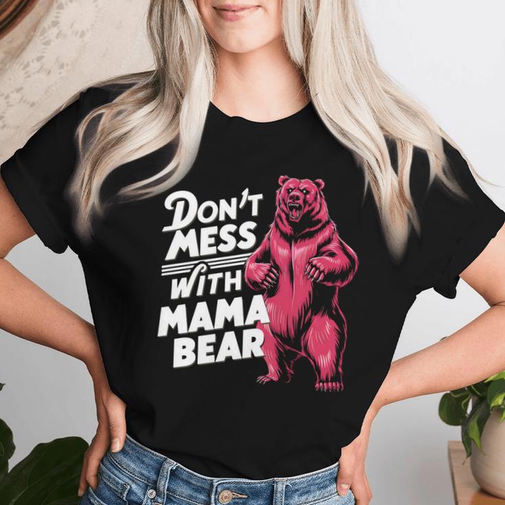 Lustiger Muttertag Für Damen Don't Mess With Mama Bear T-shirt Frauen Geschenke für Sie