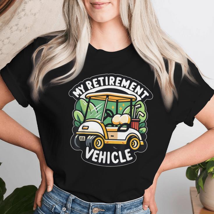 Lustiger Spruch Rentner Golf Mama Papa T-shirt Frauen Geschenke für Sie