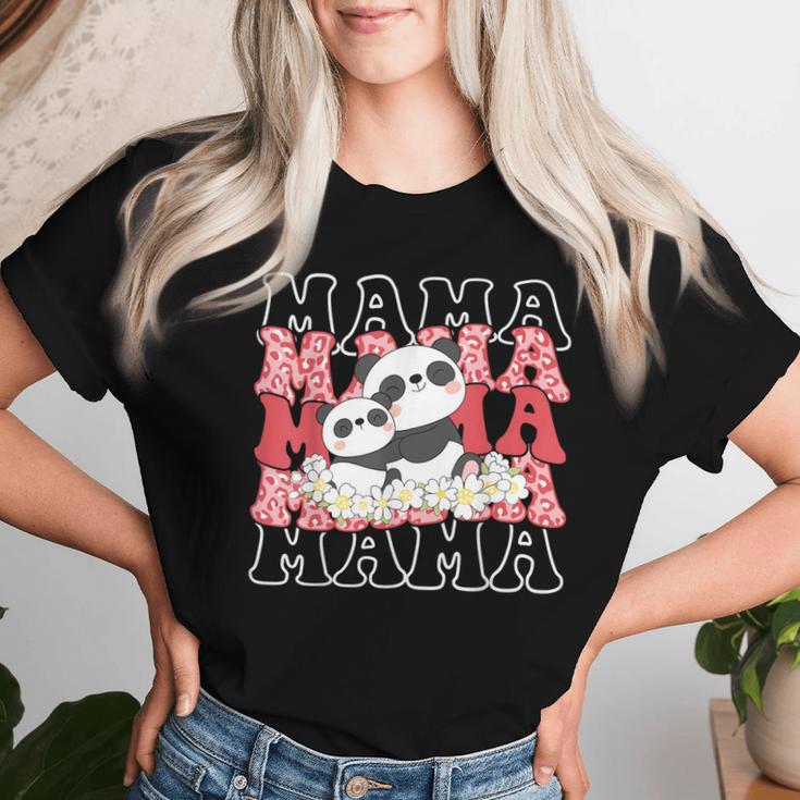 Lustiges Geschenk Zum Muttertag Panda Mama Mama Frauen Panda-Liebhaber Geschenke T-shirt Frauen Geschenke für Sie