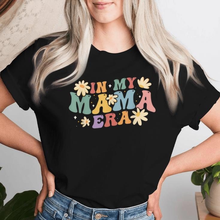 In My Mama Era Groovy Retro Mom Mother's Day 2024 Women T-shirt Gifts for Her