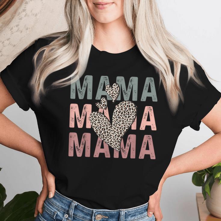 Mama Mama Herz Lustig Mama Muttertag T-shirt Frauen Geschenke für Sie