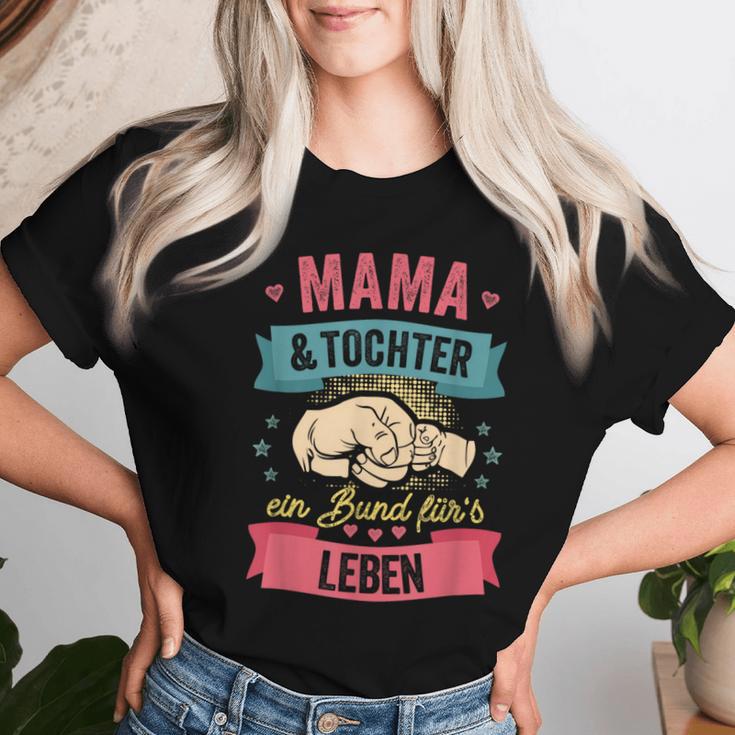 Mama And Tochter Ein Bund Für's Leben Mother's Day Proud Mum T-shirt Frauen Geschenke für Sie