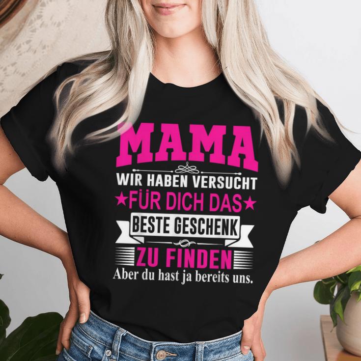 Mama Wir Habenersucht Das Beste Geschenk T-shirt Frauen Geschenke für Sie