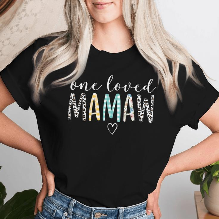 Mamaw One Loved Mamaw Mother's Day Women T-shirt Gifts for Her