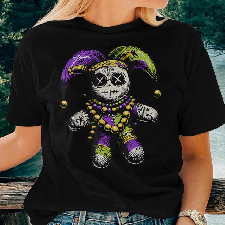 Mardi Gras Witch Doctor Goth Voodoo Doll Costume Women T-shirt Gifts for Her
