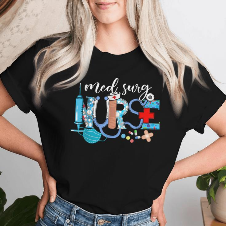 Med Surg Nurse Cute Nurses Week Surgical Medical Women T-shirt Gifts for Her