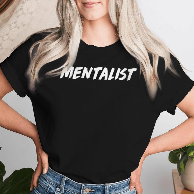 Mentalist Psychology Education Psychiatry Women T-shirt Gifts for Her