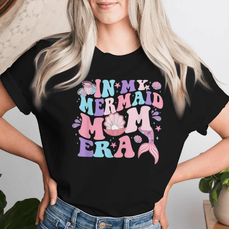 In My Mermaid Mom Era Family Matching Birthday Party Mommy Women T-shirt Gifts for Her