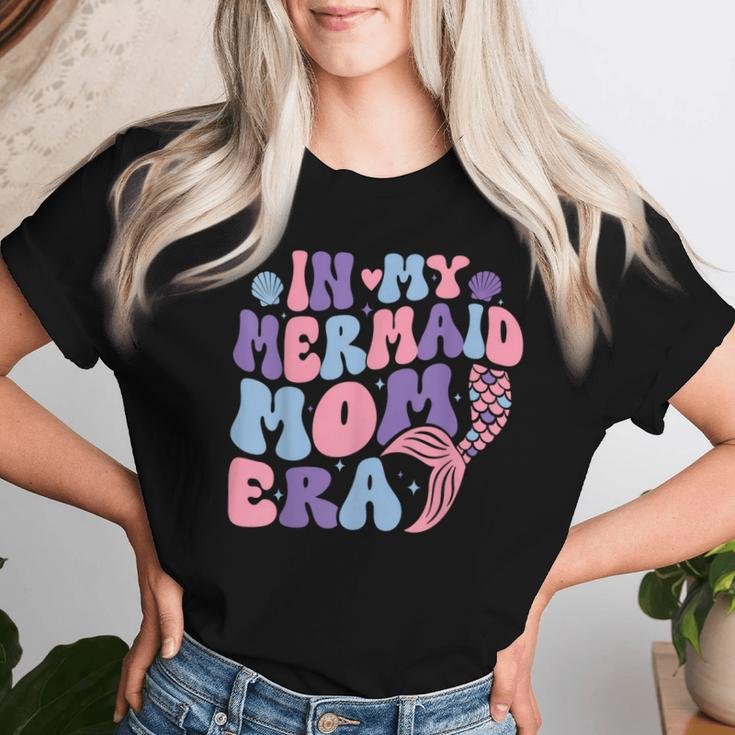 In My Mermaid Mom Era Girl Mermaid Mermaid Mama Women T-shirt Gifts for Her