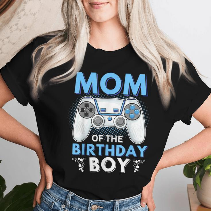 Mom Of The Birthday Boy Matching Video Gamer Birthday Women T-shirt Gifts for Her