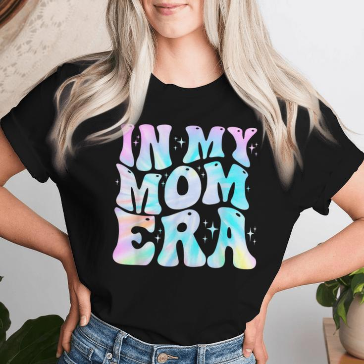 In My Mom Era With Groovy Graphic Cute Mom Women T-shirt Gifts for Her