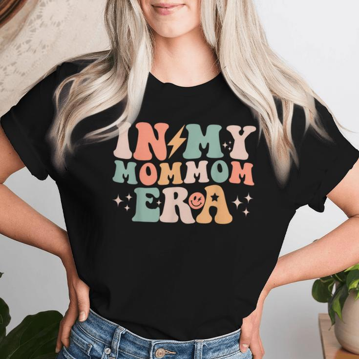In My Mommom Era Baby Announcement For Grandma Mother's Women T-shirt Gifts for Her
