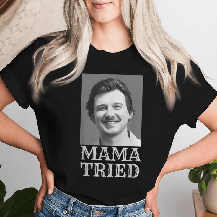 Morgan Hot April 2024 Nashville Mama Tried Shot Women T-shirt Gifts for Her