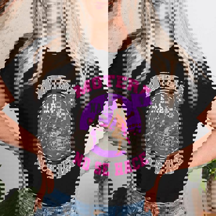 Motera Intage Camiseta de mujer Regalos para ella