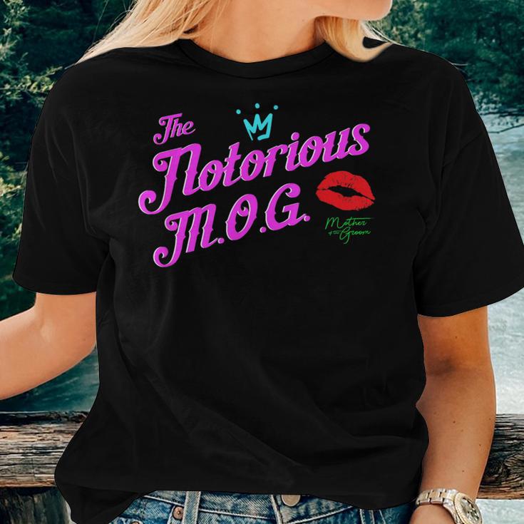 Mother Of The Groom Notorious MOG Women T-shirt Gifts for Her