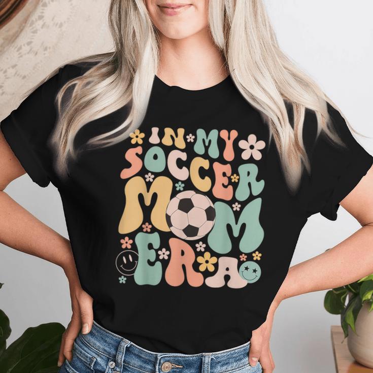 In My Soccer Mom Era Groovy Soccer Mom Life Women T-shirt Gifts for Her