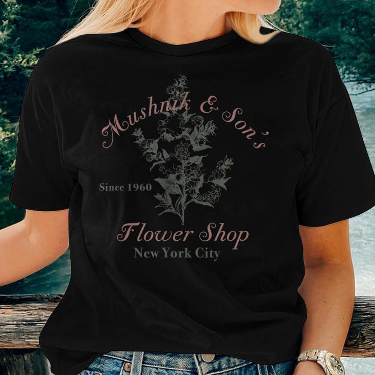 Mushnik & Son's Flower Shop New York City Since 1960 Women T-shirt Gifts for Her