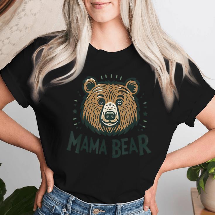 Muttertag Mama Bär Retrointage Frau Herren T-shirt Frauen Geschenke für Sie