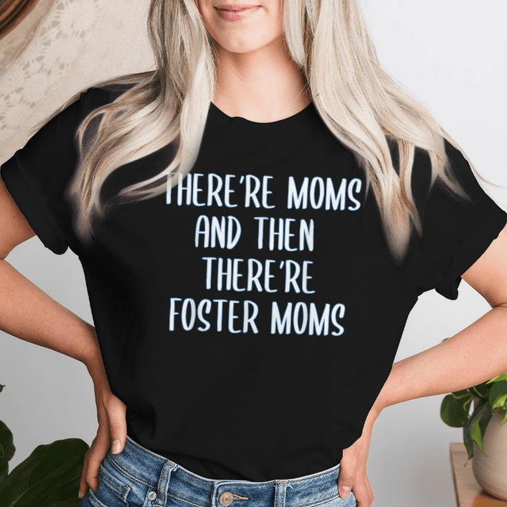 National Foster Care Month Foster Mom Women T-shirt Gifts for Her