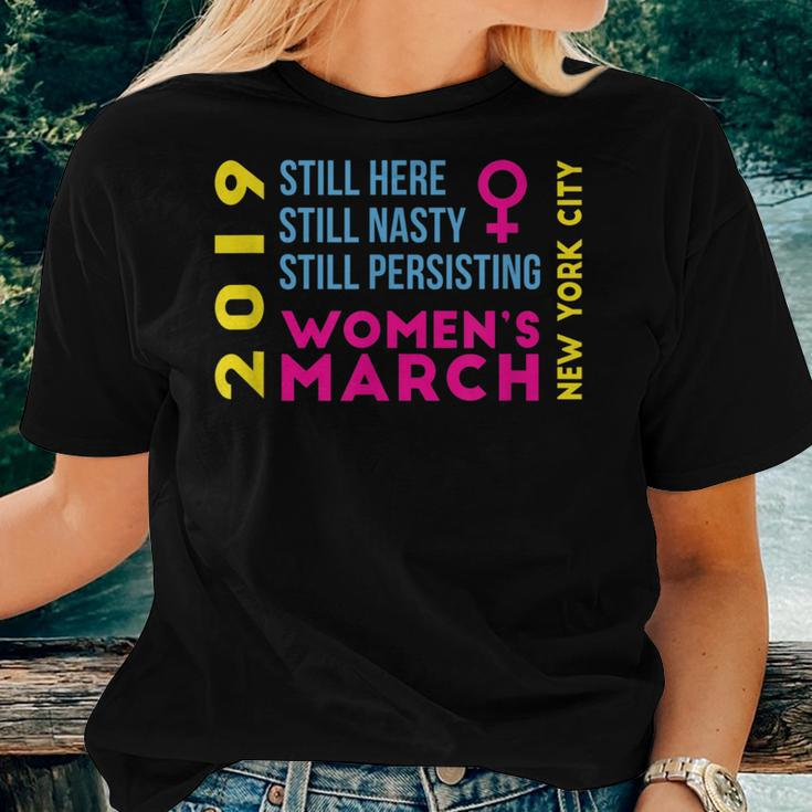 New York City Nyc Ny Women's March January 2019 Women T-shirt Gifts for Her