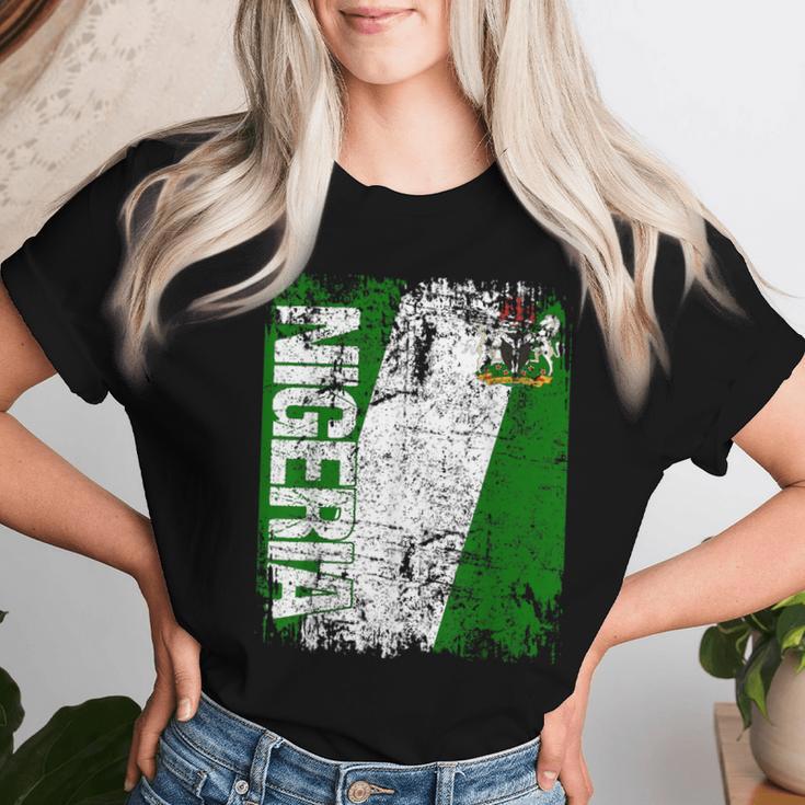 Nigeria Flag Women's Children's Nigeria T-shirt Frauen Geschenke für Sie