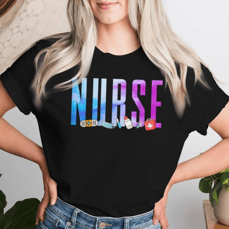 Nurse Apparel For Celebrate Nurse Life Nurse Week 2024 Women T-shirt Gifts for Her