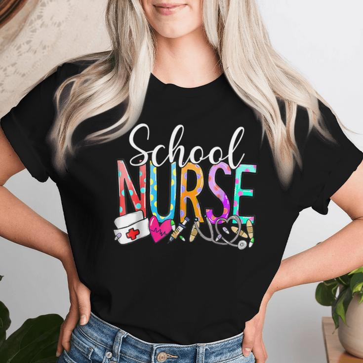Nurse's Day School Nurse Appreciation Nurse Week 2024 Women Women T-shirt Gifts for Her