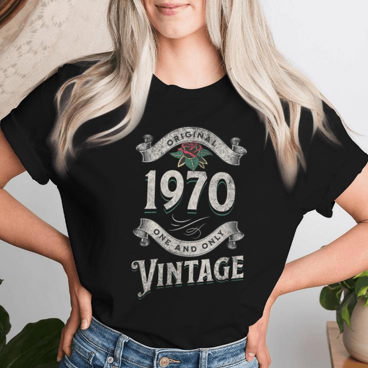 Original 1970 One And Only Vintage Men Birthday Women T-shirt Gifts for Her
