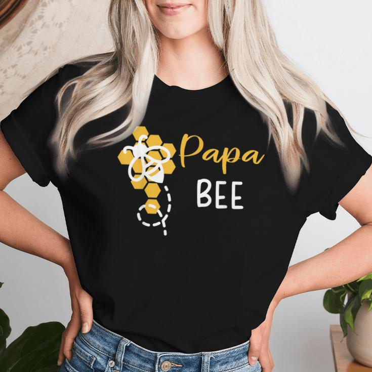 Papa Of The Bee 1St Birthday Outfit First Bee Day Family Women T-shirt Gifts for Her