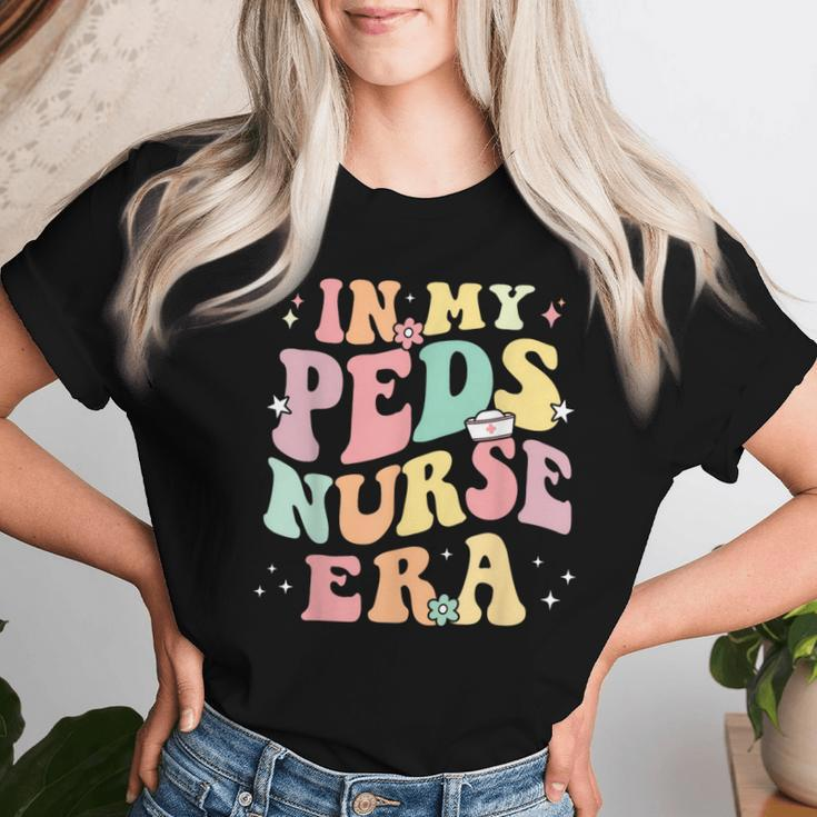 In My Peds Nurse Era Retro Nurse Appreciation Pediatrician Women T-shirt Gifts for Her